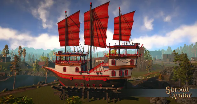 Dry Docked Shogun Ship (City Home)