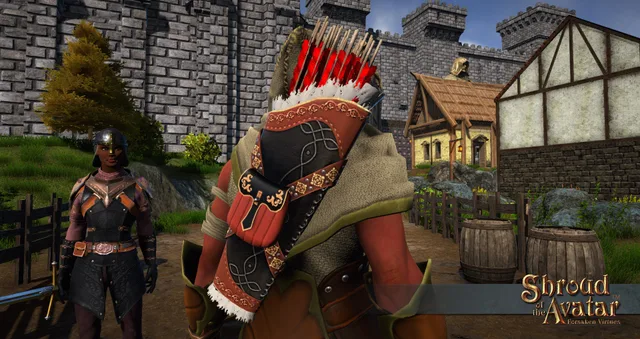Ornate Leather Quiver