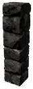 Short Corner Stone Wall