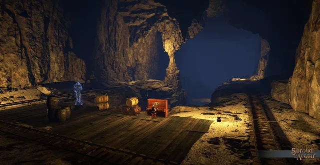Five Connection Mine Cart Dungeon Foyer