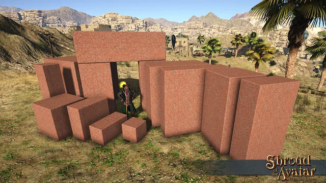 Polished Granite Building Blocks 110-Pack