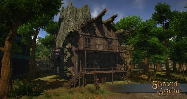Hollow Log Two-Story (Village Home)