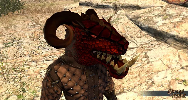 Kobold Fighter Mask