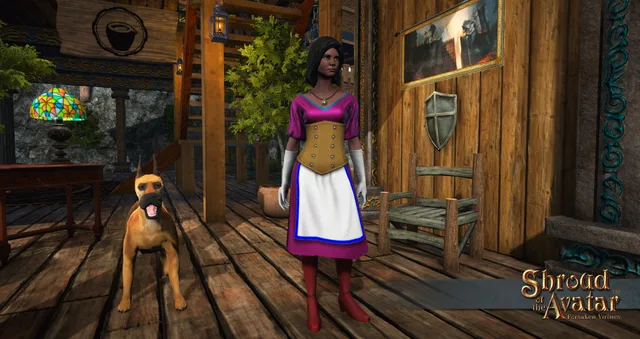 Pink Female Shopkeeper