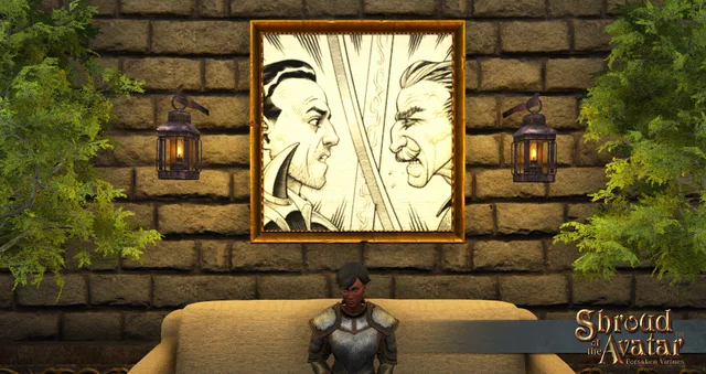 Framed Denis Loubet Illustrations Characters Set 1