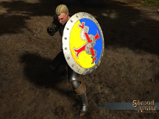 Lord British Round Shield