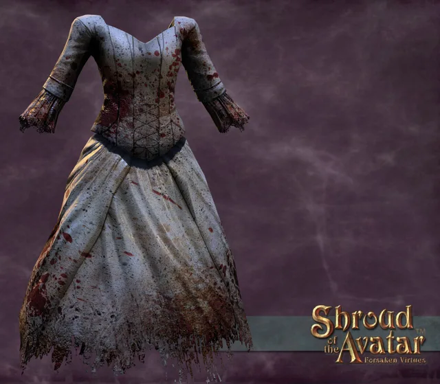 Torn and Tattered Wedding Dress Outfit