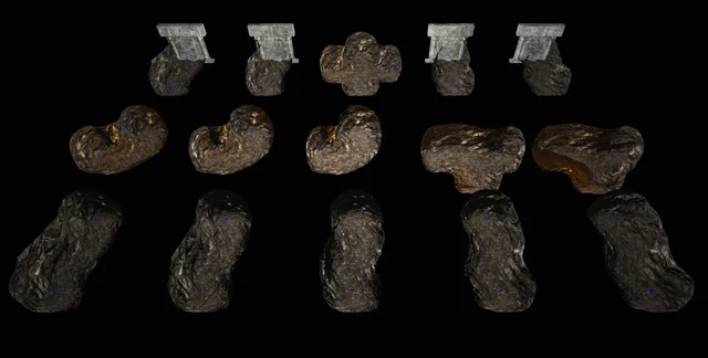 Natural Caverns Dungeon Hallways Pack
