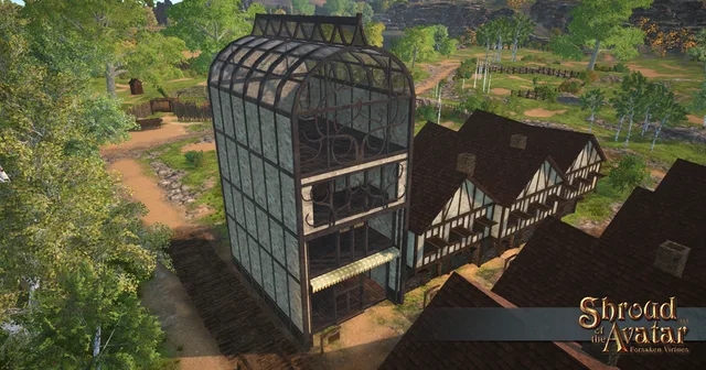 Storefront Greenhouse Four-Story (Row Home)
