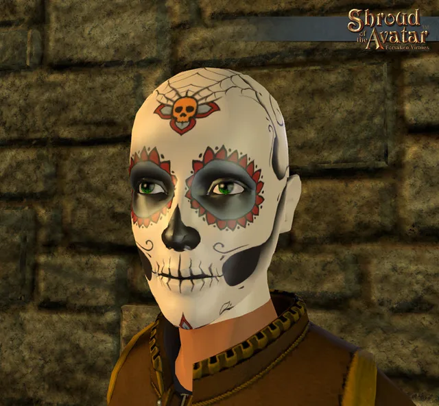 Day of the Dead Colorful Mask