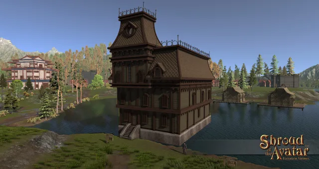 Pristine Gothic Mansion (Town Water Home)