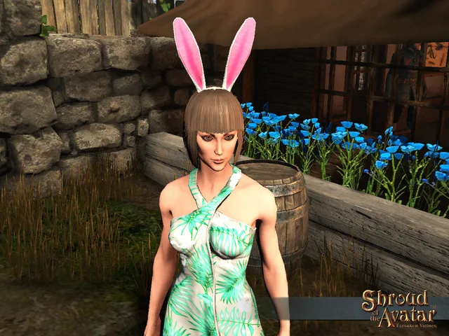 Bunny Ears & Slippers Set