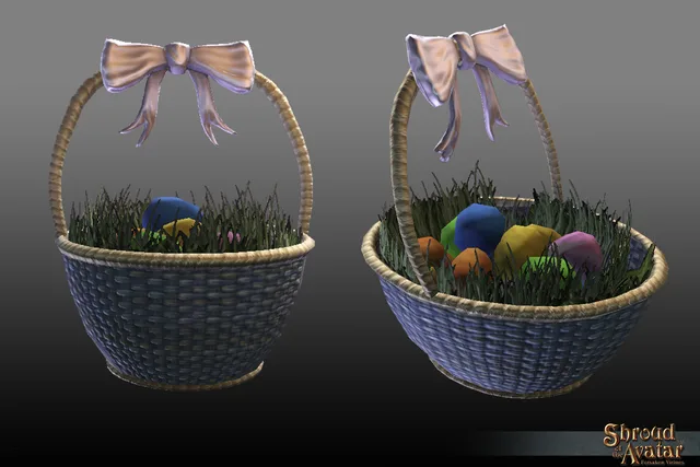 Replenishing Confetti Eggs Basket 2018