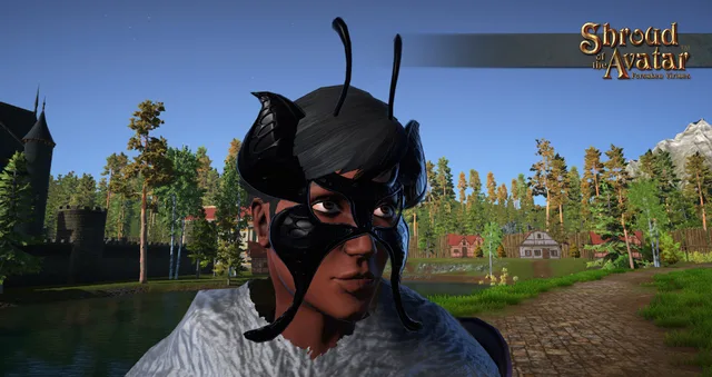 Black Butterfly Mask