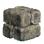 2Wx2Hx2L Rough Stone Cube Block