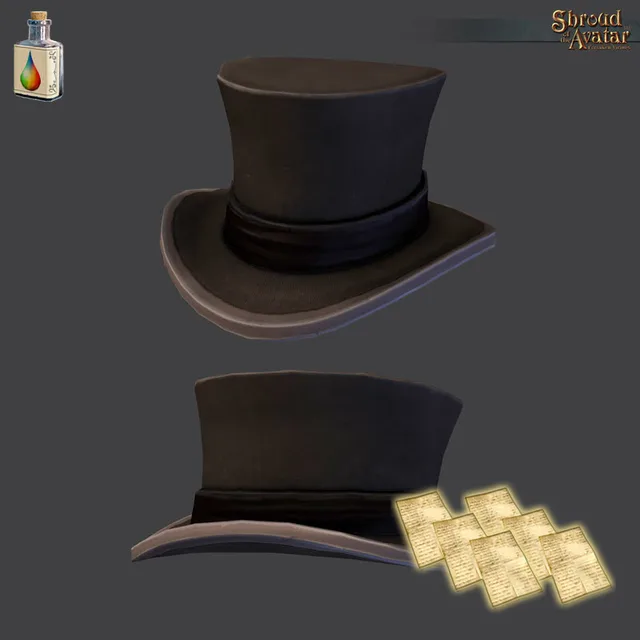 Brown Top Hat Pattern Pack