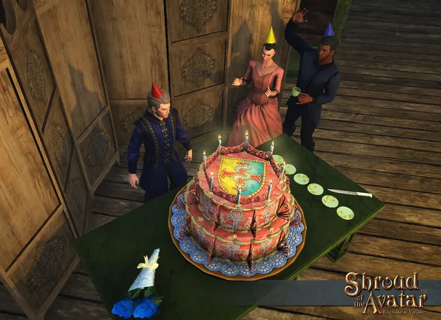Replenishing Lord British Birthday Cake 2018