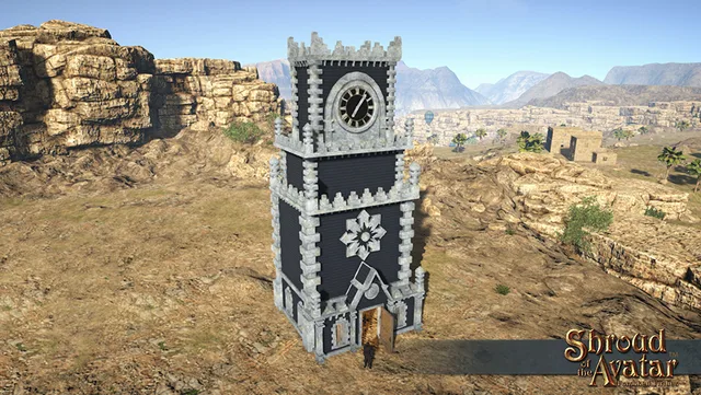 Darkstarr Clock Tower (Reverse Colors)