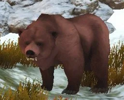 Ferocious Grizzly Bear