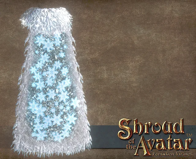 Snowflake Pattern Cloak