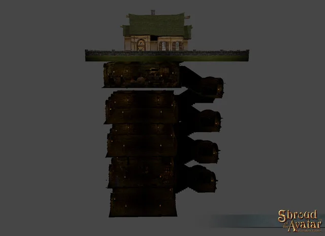 Village Stone 5-Story Basement