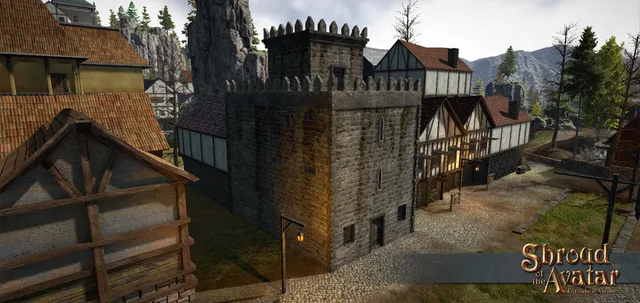 Stone Three-Story Prison (Row Home)