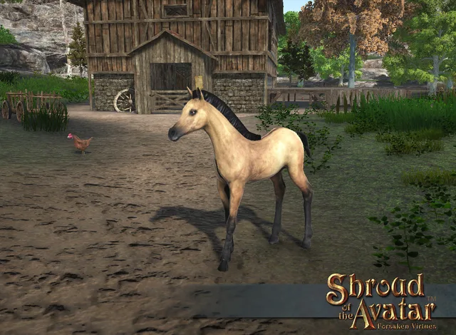 Dun Foal Decoration Pet