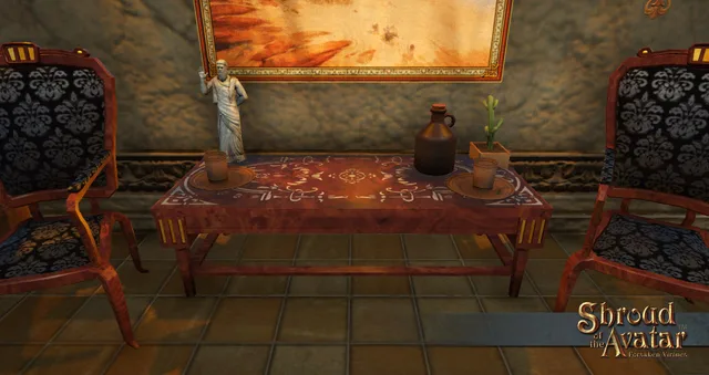 Burled Wood Antique Furniture Set