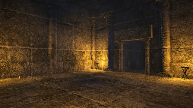 Single Connection Stone Dungeon Foyer
