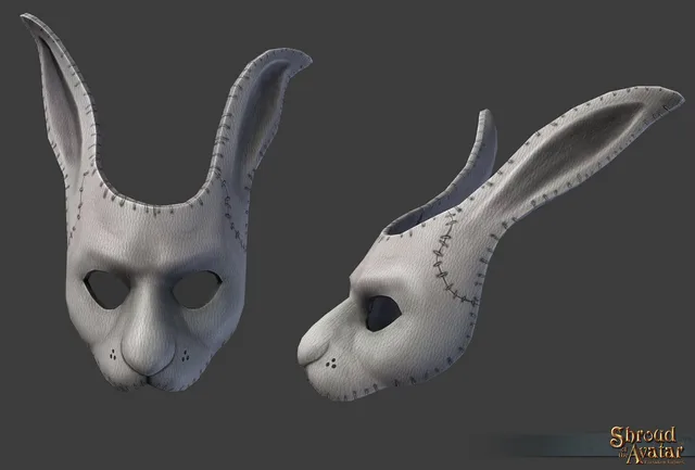 White Lepus Mask
