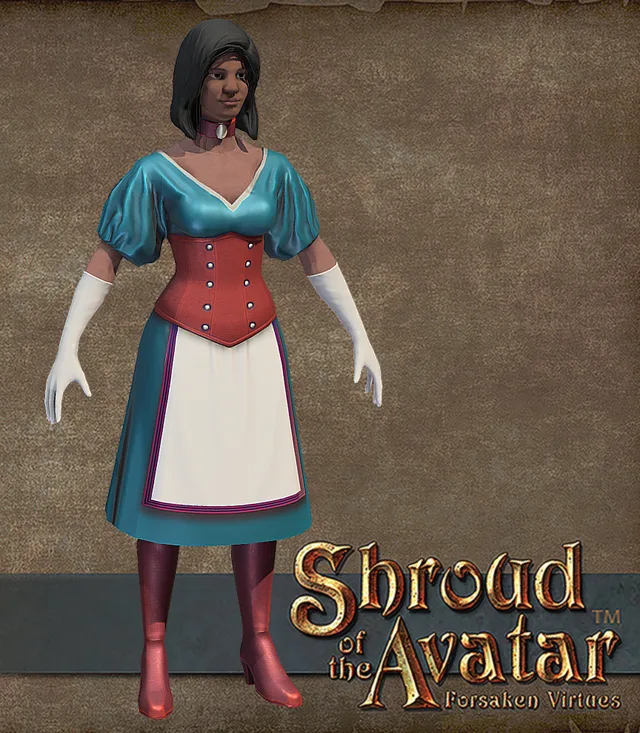 Aqua Female Shopkeeper