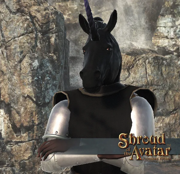 Dark Unicorn Mask