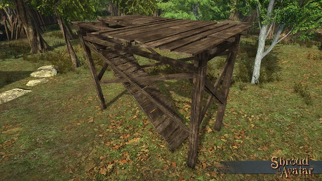 Construction Scaffold Walkway