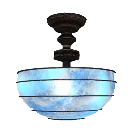 Frosted Glass Chandelier