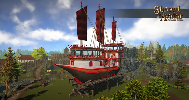 Dry Docked Shogun Ship (City Home)