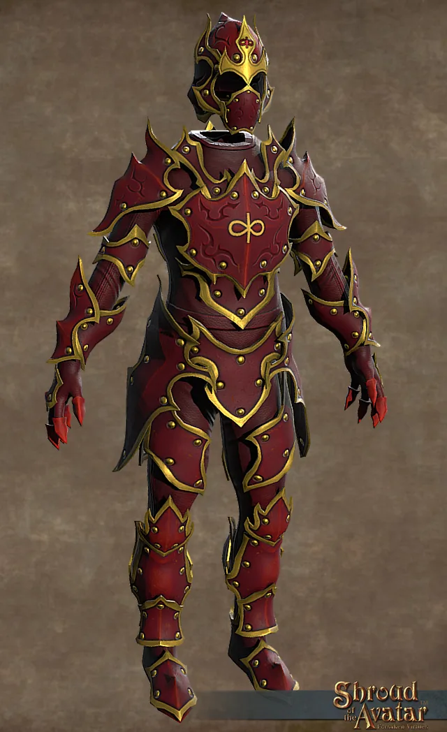 Virtue Flame Armor Set