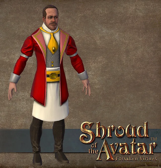 Red Male Shopkeeper