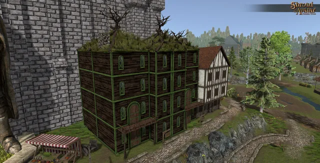 Elven Four-Story w/ Alcove (Row Home)