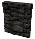 Tall Medium Stone Wall