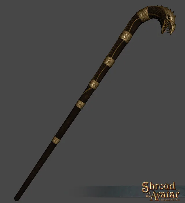 Dragon Handle Maplewood Cane