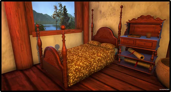 Fine Oak Bed