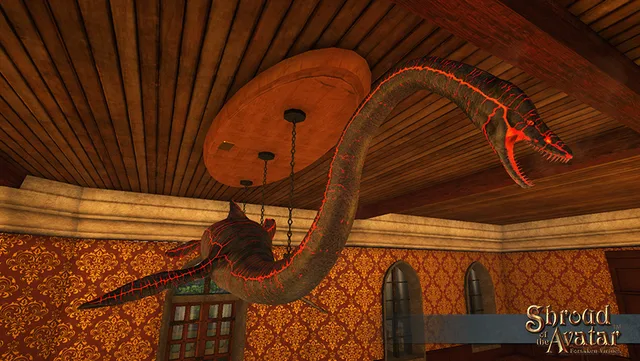 Hanging Plesiosaurus Trophy