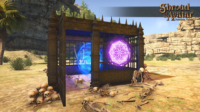 Eternal Pattern: Prison Cage Dungeon Entrance
