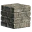 4Wx4Hx4L Rough Stone Cube Block