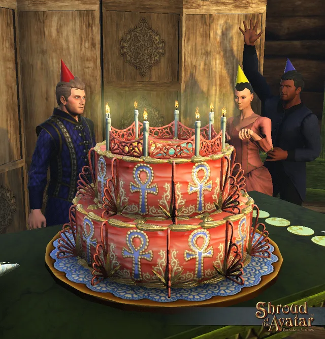 Replenishing Lord British Birthday Cake 2018