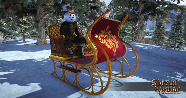 Ornate Sleigh