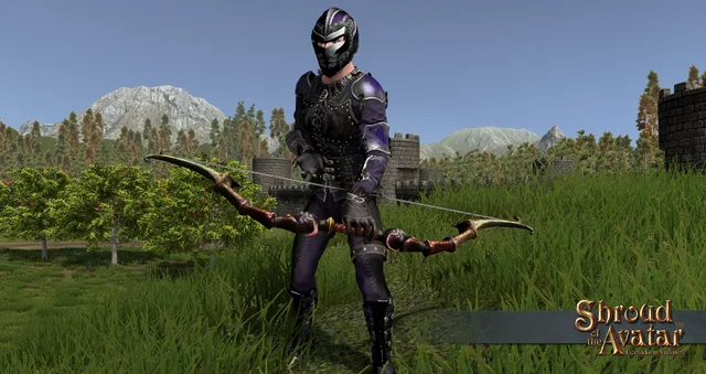 Ornate Elven Longbow