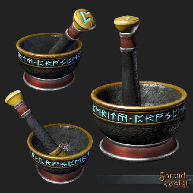 Mortar and Pestle of Prosperity