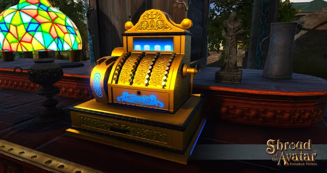 Ornate Brass Cash Register Pattern Pack