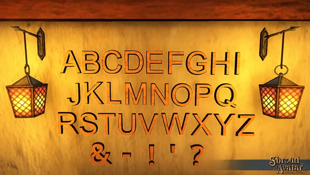 Block Letters Set